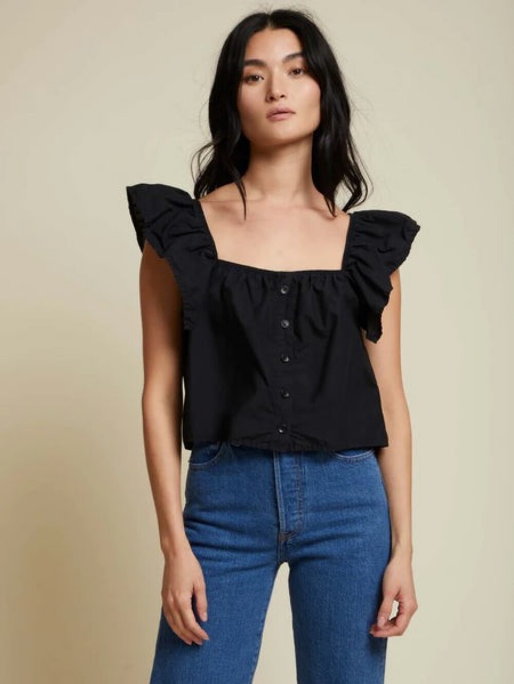 Nation LTD Ada A-Line Ruffle Chemise